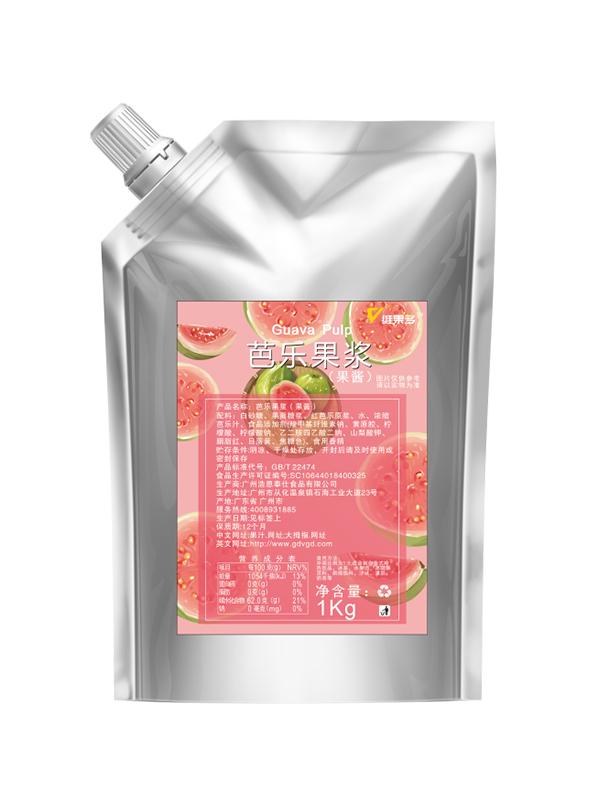 维果多红芭乐果浆